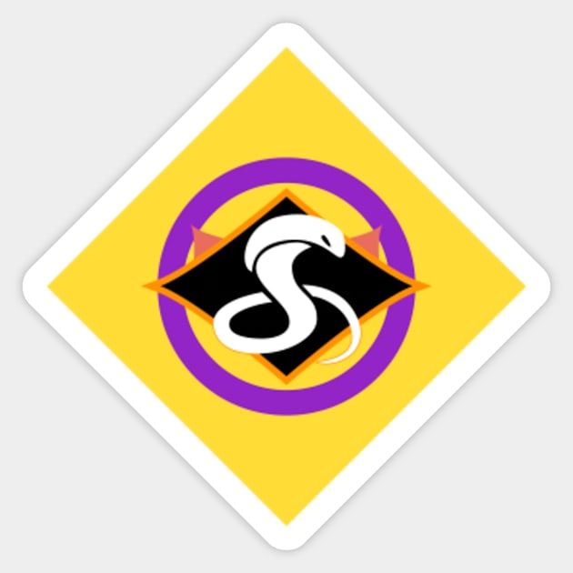 Red Team Intersex Flag Sticker by ScribbleBoxFox